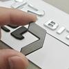 Emblem Adhesive 3D ABS Black Chrome with Letters for Car Side Bumpers V12 BITURBO Logo for  G63 G65 Auto Accessories
