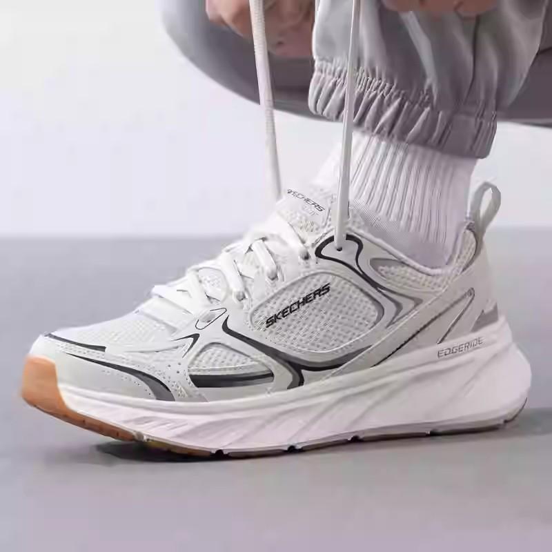 

Оригинальные мужские кроссовки Skecher 2025, новые дышащие легкие кроссовки для бега 232844-GRY 45