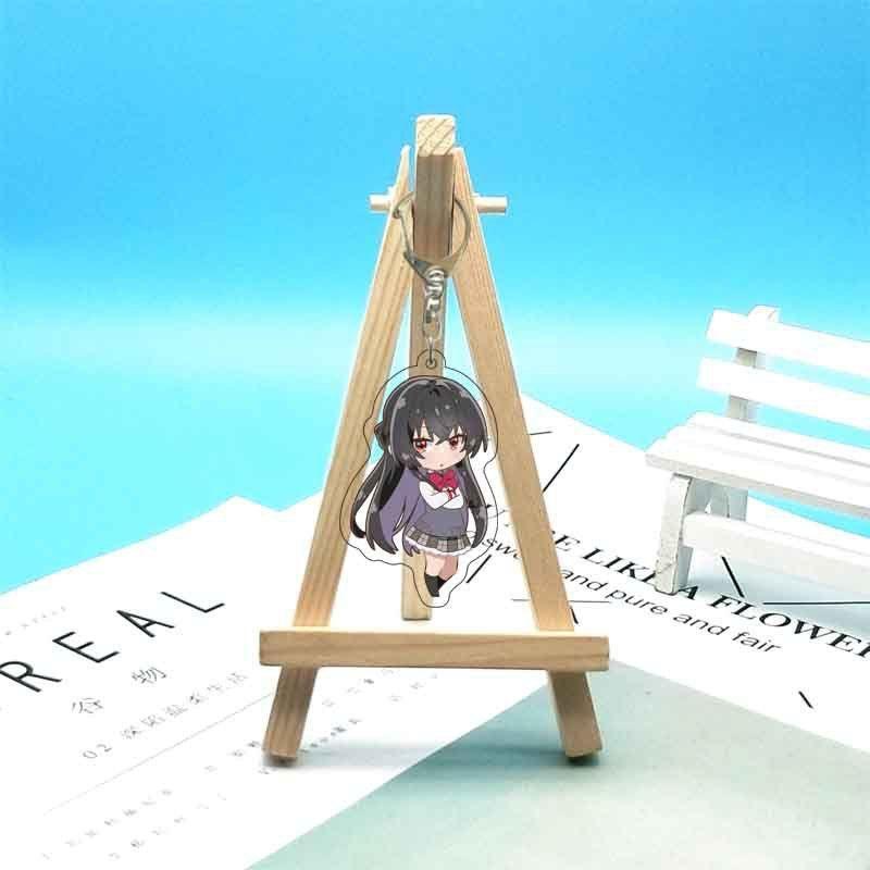 

Anime There s No Freaking Way I ll be Your Lover Amaori Renako Ōzuka Mai Cosplay Keychain Acrylic Keyring Key Chain Accessories