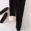 Women's Winter Fleece-Lined Thickened Slim-Fit Athletic Pants Casual Loose-Fit Harem-Style Long Pant