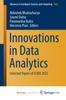 Bok Innovations In Data Analytics : Selected Papers of ICIDA 2022