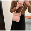 Stylish Small Cross-border Plush Shoulder Bag For Women 2023 Autumn And Winter