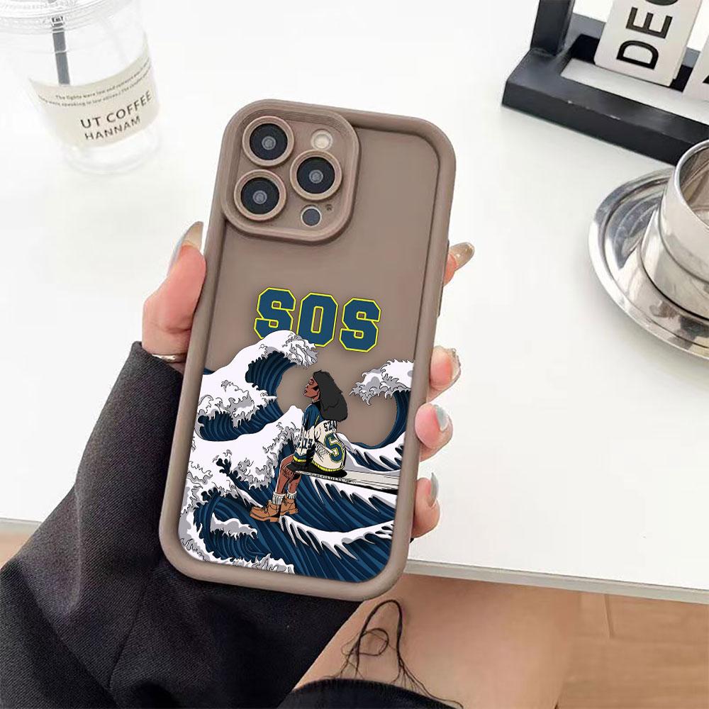 Singer SOS SZA Phone Case For HONOR X9D X9B X9A X8C X8B X8A X8 X7A X6A X7 X9 MAGIC 5 6 7 8 Y9 DIY Shell Funda Capa Case Cover
