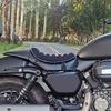 Motorcycle Seat Cushion Motorcycle Passenger Seat Wavy Shape Breathable Shock-Absorbing Motorcycle Cushion For Multiple Motor
