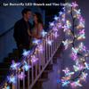  LED Tree Branch Lights Realistic Twigs Wall Ornament for Children Bedroom Living Room Celebration Decor