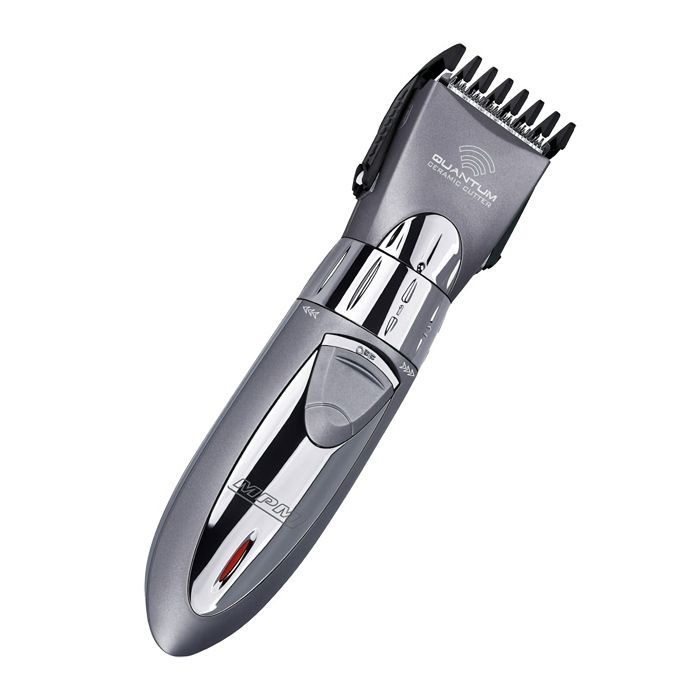 Rasoir électrique pour homme, sans fil, réglage de la coupe, lame en céramique MPM MMW-01 Gris 07362