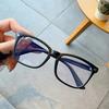 Retro Anti Blue Glasses for Women Square FrameRice Nail Frame Computer Mirror
