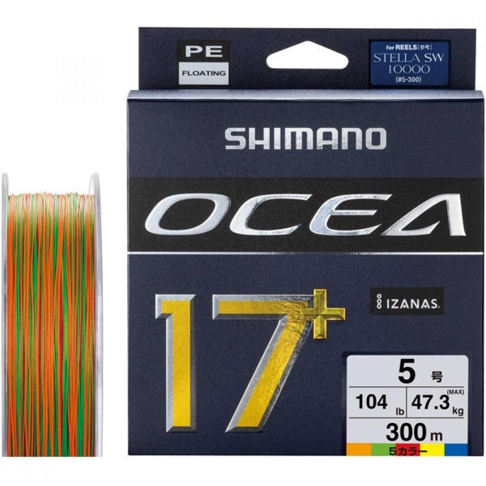 

Shimano Ocea 17+ 300m 10m 5 Color No. 5 Ld A71y