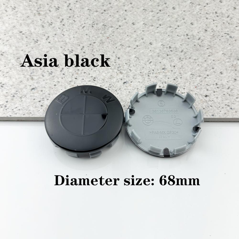 4Pcs 56mm 68MM For BMW X1 X3 X5 X6 X7 F20 F22 F23 F85 F86 E90 E91 F32 F33 F34 F36 F10 F11 F18 F06 F12 F13 F01 Car Wheel Center c