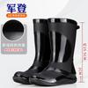 Japanese and Korean Platform Pvc Rain Shoes New Women's Outer Wear, Waterproof and Non-slip Outdoor Long Tube Fashion Rain Boots Women