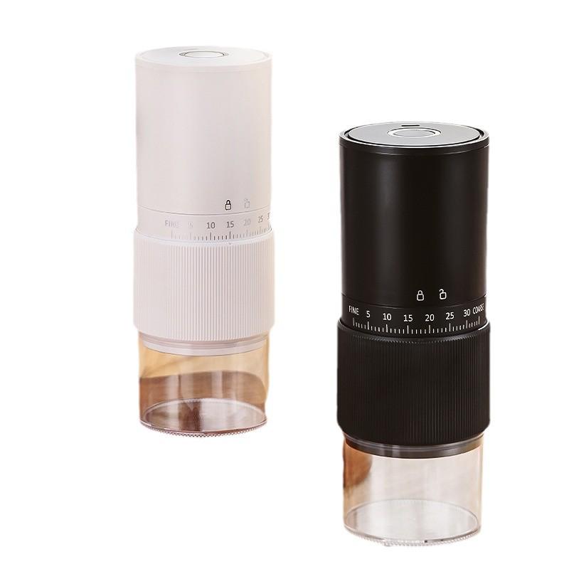 Портативная USB электрическая кофемолка - Компактная кофемолка для зерен и маленькая кофемашина black