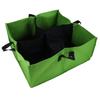 4 Grid Environmentally Friendly Seedling Bag NonWoven Square Plant Growth Bag for Outdoor