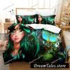 Exquisite 3D Mavka The Forest Song Wallpaper Print Bedding Set Duvet Cover Comforter Bed Youth Kids Girls Boys Gift741