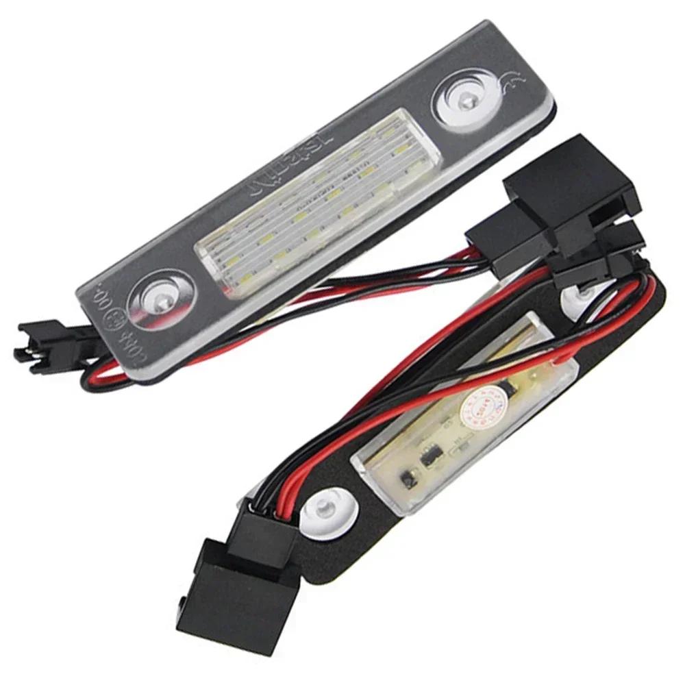 

Для Skoda Octavia 2008-2013 1Z A5 Рестайлинг Roomster 5J 2006-2010 Светодиодные фонари подсветки номерного знака