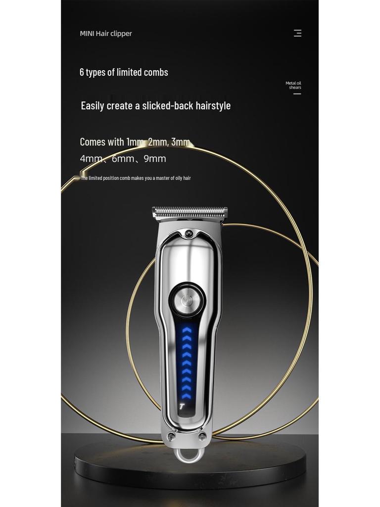 Men's Electric Hair Clipper & Trimmer for Bald and Hair Cutting - Barber Shop & Household Use