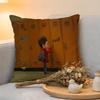 Cushion Cover  Linen  SkinFriendly Soft Decorative Case For Sofa Home Decor Anime PParaNorman Pillow Cover