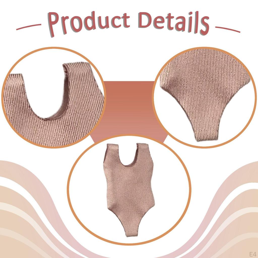 1/12 Action Figure Clothes Dressing up Solid for 6 inch Female Figures Casual Costume Accessories