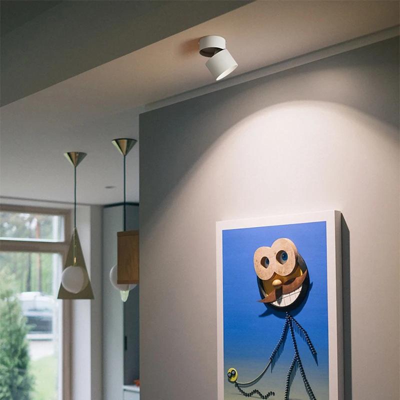 Modern LED Down Light 220V AC Surface Mount Ceiling Light Spot Lamp for Home Bedroom Living Shop Office 3 Color Lighting Lamps