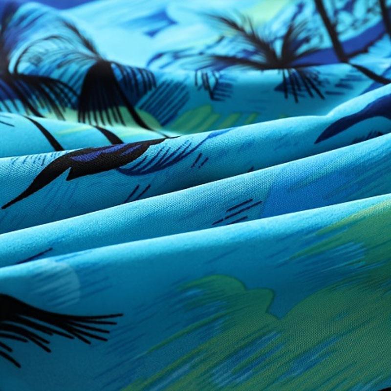Hawaiian Men's Shirt Unisex Summer Beach Casual Vacation Short Sleeved Printed Tropical Romantic Plant Style Clothing