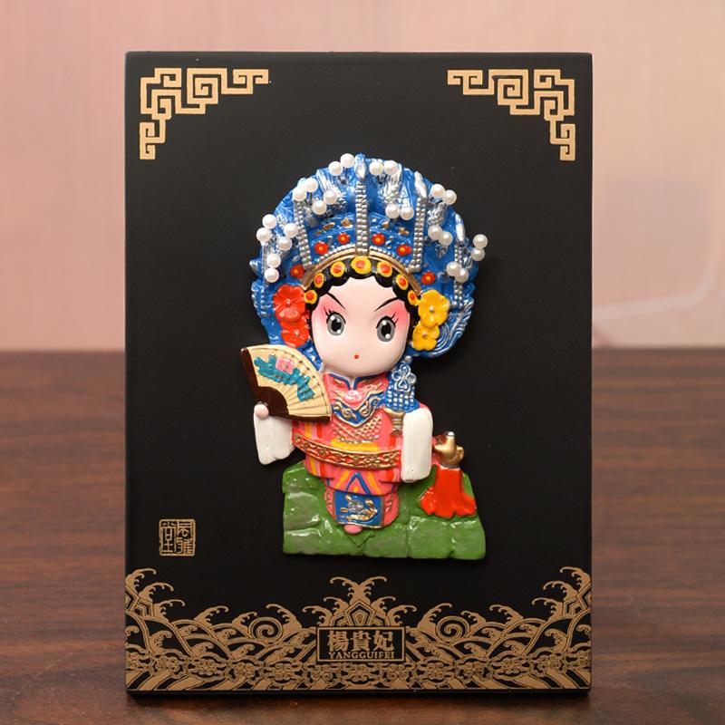 China Traditional Peking Opera Facial Makeup Ornaments Business Gift Souvenirs Home Decor Crafts Wedding Birthday New Year Gift