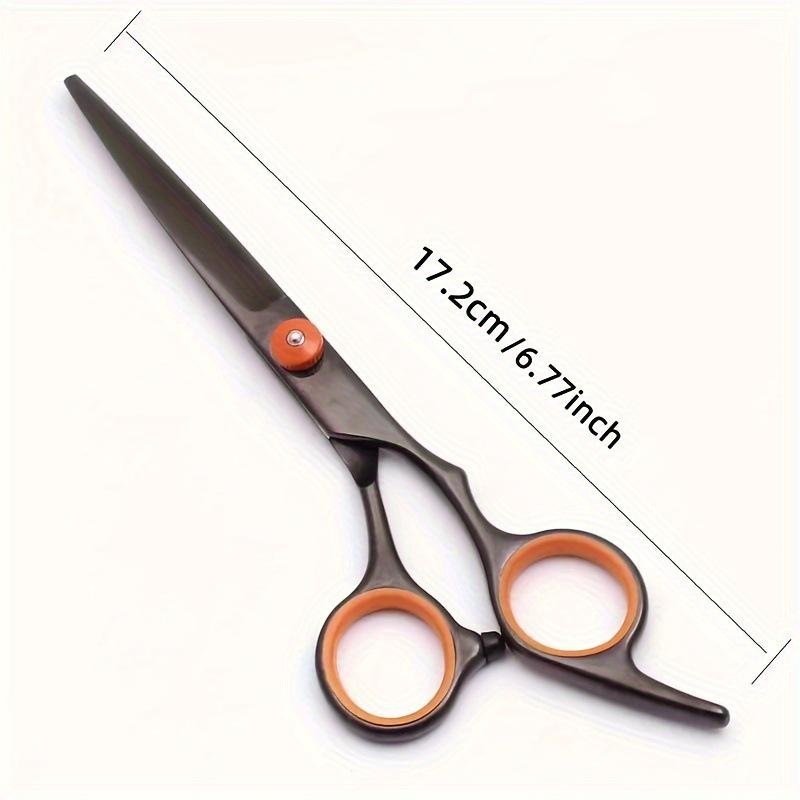 Professional Hairdressing Scissors Set: Flat & Thinning Scissors for Home Haircuts