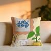 Heartwarming Illustrations By Japanese Artist Hakowasa Cushion Cover Cozy Velvet Throw PillowSoft Warm Cushion For Sofa  Bed