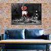 Vintage Motiverande Sportaffisch Muhammad Ali Boxningscitattryck Inspirerande väggkonst Canvasmålning Gym Rumsdekoration