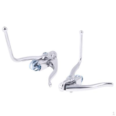 1 Çift Alaşım Çift Kolları Yarış Gidon Bisiklet Bisiklet Döngüsü