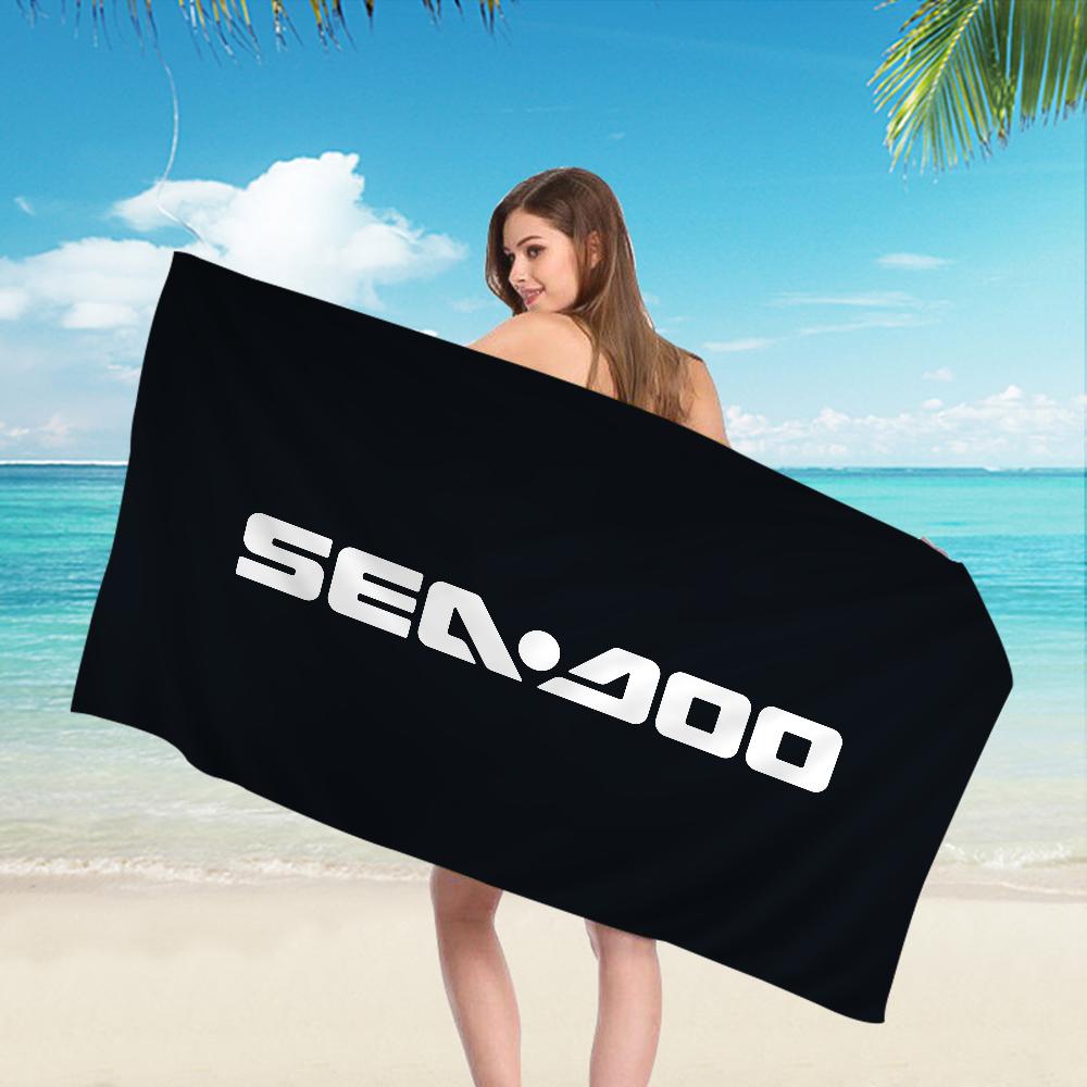 S-Sea D-Doo Seadoo Microfiber Beach Towel Absorbent Quick dry Soft Yoga Swimming Resort Mountain Climbing Towel