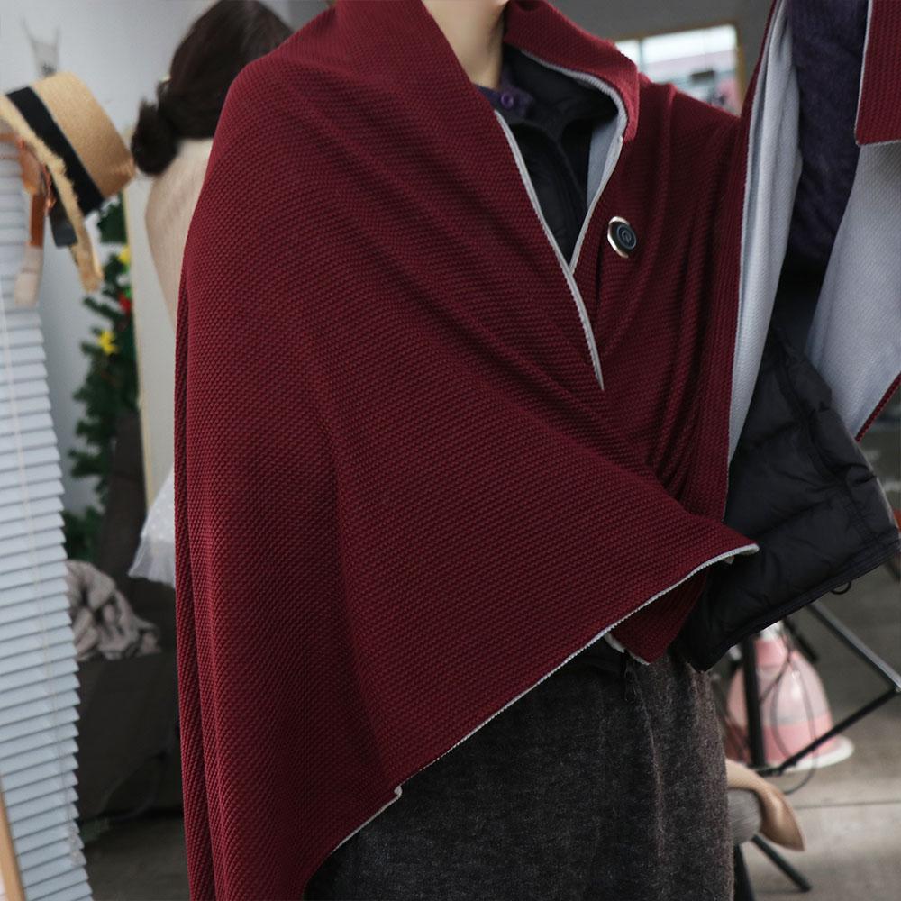 Wearable Electric Heated Blanket 3 Heating Levels Body Warmer Wrap Warm Heating Scarf Travel