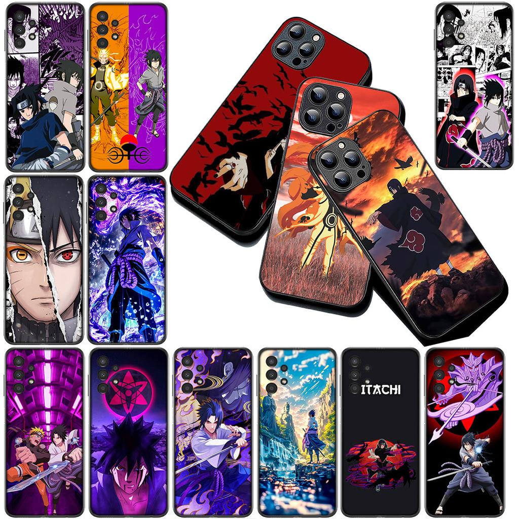 Soft Cover for Apple iPhone 12 13 Pro Max Mini ProMax X XR Air 12Pro 13Pro Casing Phone Case Uchiha Itachi Narutos Sasuke