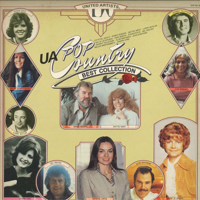 

LP Record VARIOUS UA Pop Country Best Collectuion GXF667 UNITED ARTIST 1978 Japan Obi CountryFolk Used