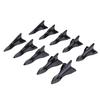 10 Pieces Air Generator Fin for Car Spoiler Roof Wing Increases and Performance Decreases Turbulence