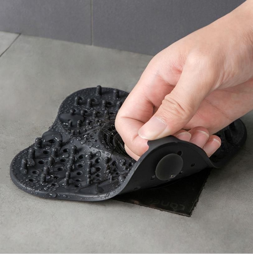 Anti-Clog Bathroom Floor Drain Hair Catcher & Filter Net