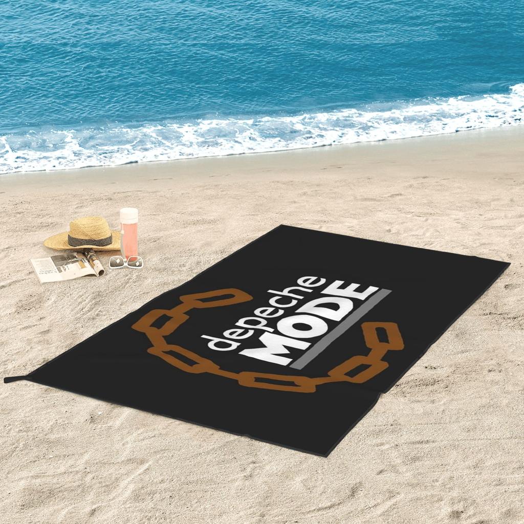 Electronic Rock Depeche Cool Mode Beach Towel Soft Microfiber Quick Dry Absorbent Quick Towels For Bath