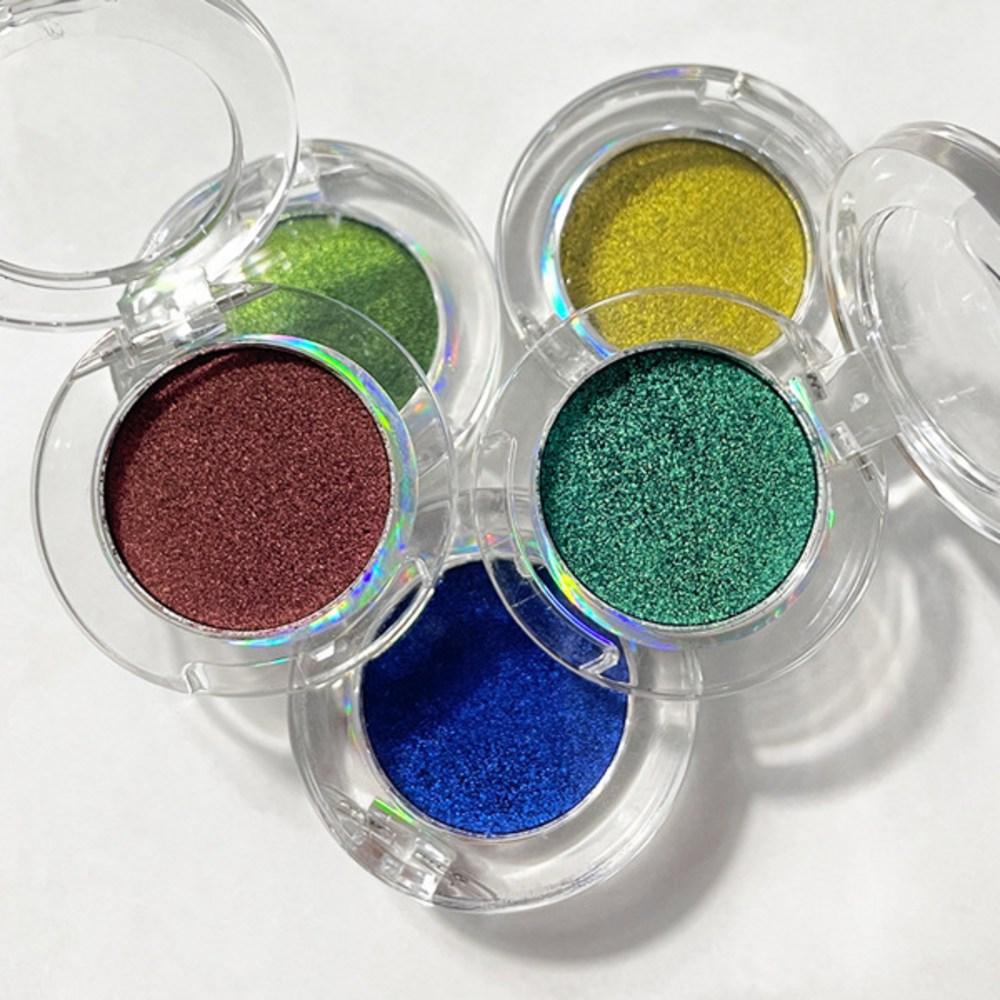 Multi Chrome Chameleon Eyeshadow Metallic Shiny Eyeshadow Palette Powder Pigment Professional Eye Makeup Party Cosmetics