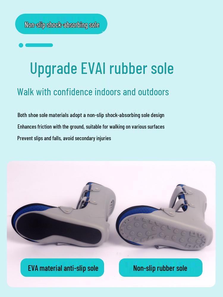 Postoperative Ankle Brace & Achilles Tendon Support Shoe