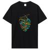 Sufism Islamic Arabic Calligraphy Art T-Shirt Men's Clothing Casual Cotton Tops Tees T Shirt Ov