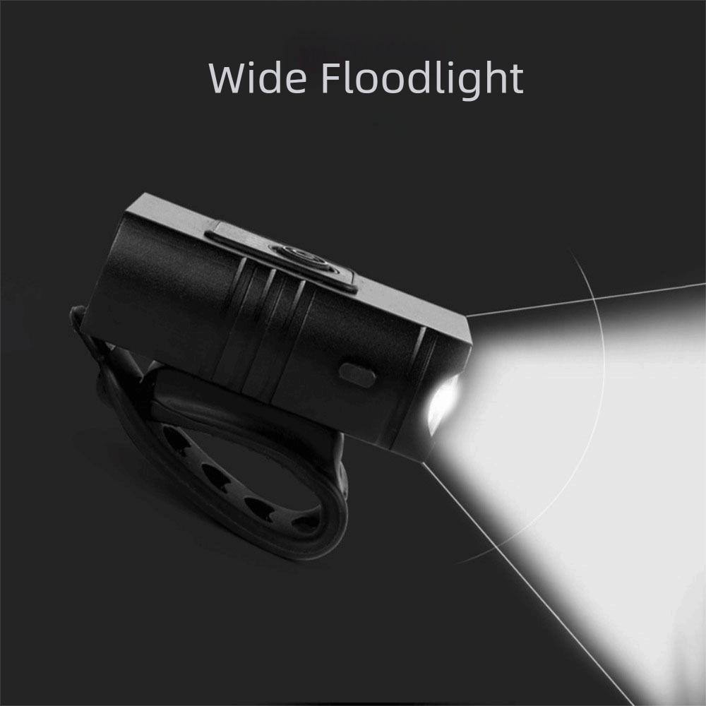 Aluminum Zinc Zinc Alloy MTB Road Bike Head Lamp Bright Light Bicycle Front Lamp  Outdoor Flash Light
