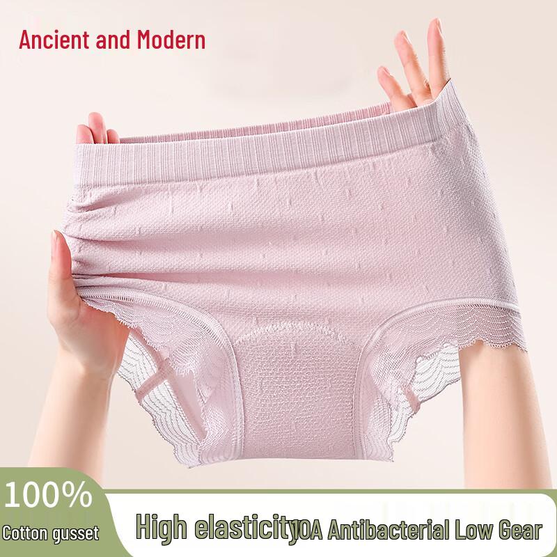 GUJIN Women's Plus Size Tummy Control Cotton Briefs