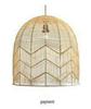 Creative Bamboo & Rattan Pendant Light for Bedroom, Japanese Restaurant, or Teahouse