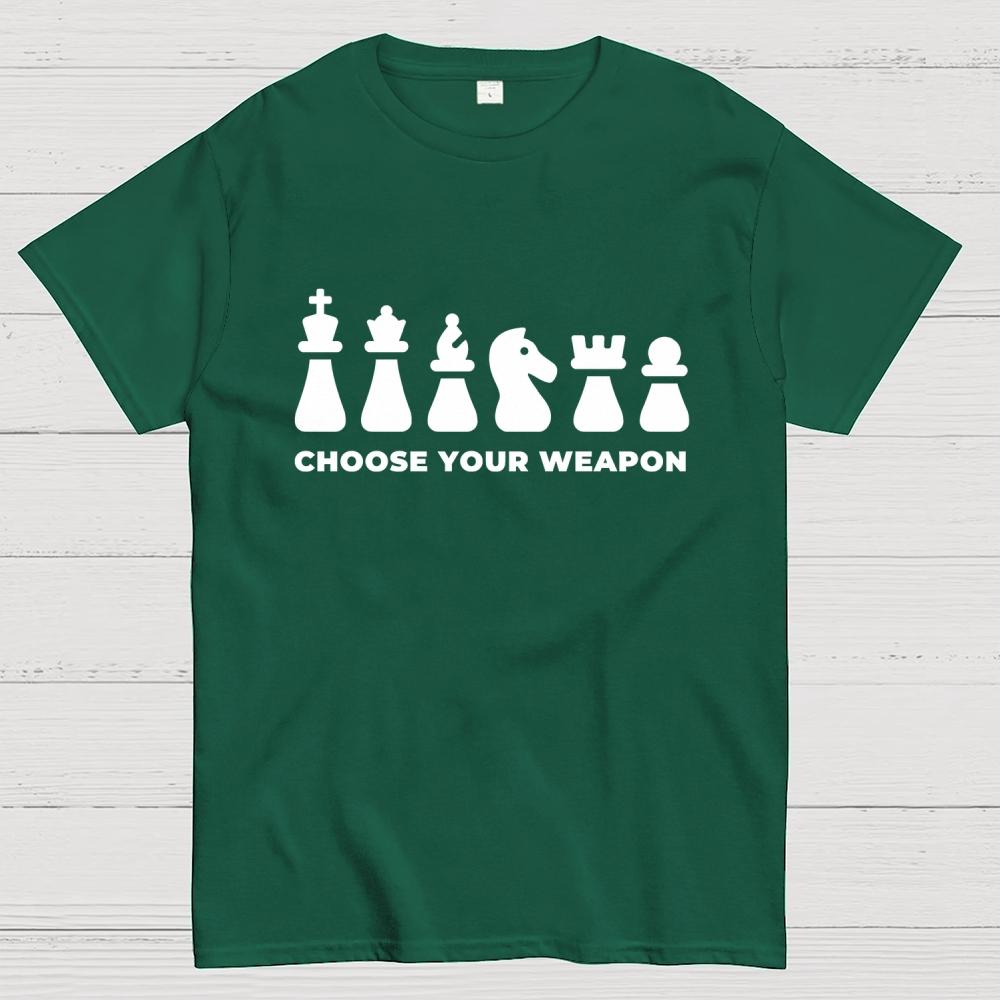 Choose Your Weapon Unisex Cotton Summer Casual Cool Loose T-Shirt