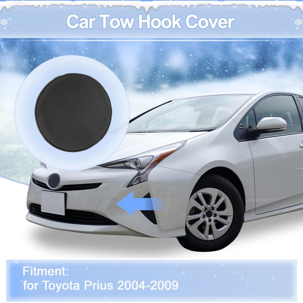 UXCELL Left Front Car Tow Hook Cover Cap for Toyota Prius 2004-2009 No.5212747010C0