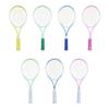 Tennis Racket Lightweight Aluminum Frame with Non-Slip Handle Elastic Net for Beginners Practice