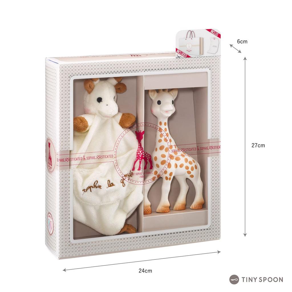 Sophie La Girafe Vulli Sophie the Giraffe Sophie the Giraffe Sophisticade Doudou Set 000003
