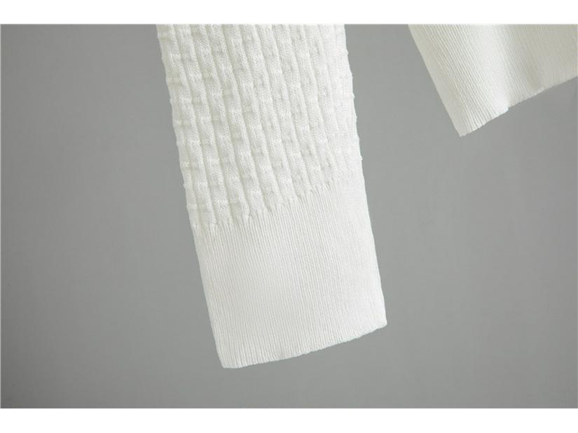 Set elegant franțuzesc din două piese în stil Hepburn: Cardigan Tricotat & Rochie din Lână