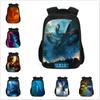 Spacious Godzilla King Of The Monsters Backpack For School Students And Kids