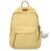 Schoolbag Japanese junior high school student schoolbag female ins Mori versatile high school student backpack canvas large capacity simple backpack
