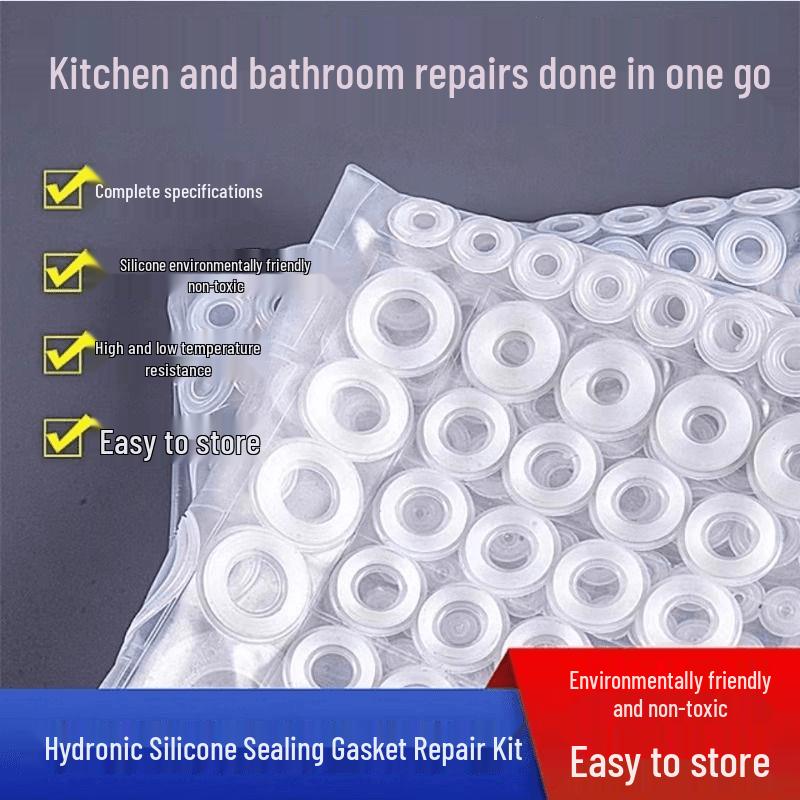 Xinjiang Silicone Sealing Ring - Waterproof, Leakproof, High-Temperature Resistant Gasket for Faucets and Showers.