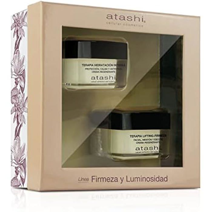 Coffret beauté - ATASHI - Crème hydratante intensive + Crème liftante - 50ml + 50ml - Hydratation et fermeté